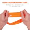 Ergodyne Chill Its 6634 Cooling Headband, Sports Headbands for Men and Women, Moisture Wicking, Orange view 3