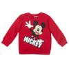 Disney Mickey Mouse Toddler Boys 2 Piece Set: Pullover Sweatshirt Jogger Pants Red/Gray 4T view 2