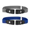Buyless Fashion Kids Boys Girls No Buckle Adjustable Elastic Dress Stretch Belt Up to 30 Inches 2 Pack - 5098-2-CHR/RYL view 1