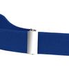 Buyless Fashion Kids Boys Girls No Buckle Adjustable Elastic Dress Stretch Belt Up to 30 Inches 2 Pack - 5098-2-CHR/RYL view 3