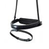 Flexible Fit Equestrian Black Snaffle Bridle Jillian English Horse Bling Browband Headstall COB view 3