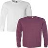 3501-White/3513-Maroon Triblend-XL-2pk Default Title XL view 1