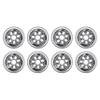 5th Element Replacement Wheels for Inline Skates and Roller Blades-Designed for Indoor and Outdoor Use-8 Pack (90mm) view 1