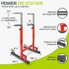 ProsourceFit Power Dip Station Adjustable Height Upper Body Equipment for Home Gym view 2