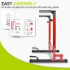 ProsourceFit Power Dip Station Adjustable Height Upper Body Equipment for Home Gym view 3