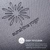 Sunshine Yoga Voyage Yoga Mat, 6 Pack, 72" x 24" Professional Studio and Gym Bulk Yoga Mats, 5mm Thick, Durable, Anti-Tear, Non Slip Fitness and Exercise Mats, Cool Gray view 4