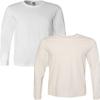 3501-White/3501-Natural-2XL-2pk Default Title 2XL view 1