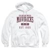 Colorado Mesa University Official Founded Date Unisex Adult Pull-Over Hoodie, White, X-Large view 1