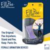 EllaPee Womens Urinal Funnel Female Urination Device for Women, Camping Accessories, Hiking, Outdoor Activities & More with Medical Grade Silicone (Reusable) , Purple view 4