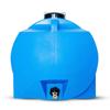 WaterPrepared Portable Water Tank, Plastic Handle & Hose Spigot, 35 Gallon, Blue - Heavy-Duty Beverage and Hydration Dispenser for Outdoor and Camping Trip view 2