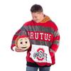 Plushible Wearable Blanket Hoodie Oversized Ohio State University Brutus Sweatshirt Pocket Cozy Gifts for Women Men Girls Boys Snugible Pillow view 1