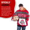 Plushible Wearable Blanket Hoodie Oversized Ohio State University Brutus Sweatshirt Pocket Cozy Gifts for Women Men Girls Boys Snugible Pillow view 4
