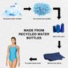 Speedo Women's Swimsuit One Piece Endurance+ Y-Back Blue Atoll view 3