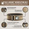 Element 26 Self-Locking Weight Lifting Belt - Premium Weightlifting Belt for Serious Functional Fitness, Weight Lifting & Olympic Lifting Athletes - Lifting Belt for Men & Women (Medium, Ranger Tan) view 3