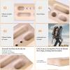 Two Stones Portable Hangboard | Rock Climbing Hangboard | Hang Board for Climbing | Rock Climbing Gifts for Rock Climbers for Climbers | Bouldering Gifts view 3
