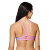 Speedo Women's Swimsuit Top Bikini Endurance Strappy Back Demi view 2