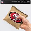 Wild Sports NFL San Francisco 49ers 8pk Dual Sided Bean Bags, Team Color view 4