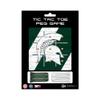 NCAA Michigan State Spartans Peg Tic Tac Toe Game view 3