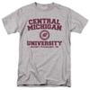 Central Michigan University Official Circle Logo Unisex Adult T-Shirt, Athletic Heather, 5X-Large view 1