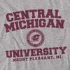 Central Michigan University Official Circle Logo Unisex Adult T-Shirt, Athletic Heather, 5X-Large view 2
