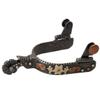 Weaver Leather Ladies' Spur with Floral Design, Black Floral Filigree view 1