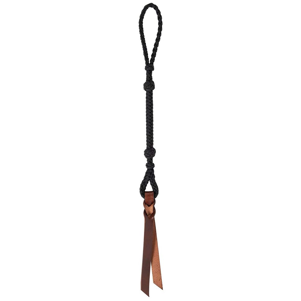 Weaver Leather Quirt with Wrist Loop, Black, 29-inch
