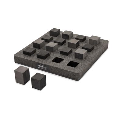 OPTP CobbleFoam Uneven-Surface Balance Trainer - Versatile Balance Board Training System Developed by a Physical Therapist for Injury, Surgery, Rehabilitation, and Sports Training - Single Board with Blocks