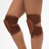 Queen Wear  Nude Mocha Grip Pole Dance Knee Pads  Perfect Woman Protection for Ballet Modern Dance and Indoor Sports (M) view 4