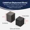 OPTP CobbleFoam Uneven-Surface Balance Trainer - Versatile Balance Board Training System Developed by a Physical Therapist for Injury, Surgery, Rehabilitation, and Sports Training - Replacement Blocks Only view 3