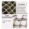 Hemp Climbing Net Hemp Rope Net for Kid Truck Trailer Heavy Duty Netting Safety Nets Cargo Rope Ladder Safety Net Fence Decor Mesh,for Playground Indoor Outdoor Diameter 6mm view 4