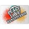 Makoroni - Peace Love HANDYPERSON - 12"x18" Aluminum Novelty Fun Street Sign, DesS92 view 1