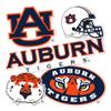 Desert Cactus Auburn University Sticker Tigers War Eagle Vinyl Decals Laptop Water Bottle Car Scrapbook Sheet T2 (Type 2) view 1