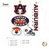 Desert Cactus Auburn University Sticker Tigers War Eagle Vinyl Decals Laptop Water Bottle Car Scrapbook Sheet T2 (Type 2) view 3