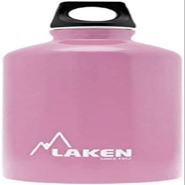 Laken Futura Aluminum Water Bottle - Narrow Mouth, Screw Cap with Loop - Leak-Proof, BPA Free, Made in Spain - 20oz, Pink