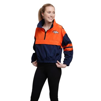 FOCO Denver Broncos Womens Winning Play Windbreaker