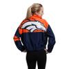 FOCO Denver Broncos Womens Winning Play Windbreaker view 2