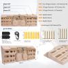TWO STONES Wooden Hangboard Rock Climbing Pull Up Bar Designed Training for Climbing, Wooden Fingerboard Climbing Training Board for Building Core Strength and Endurance (CJ-HB2003) view 2