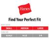 Hanes Ultimate boys Crew, 10-pack crew socks, White, Large US view 4