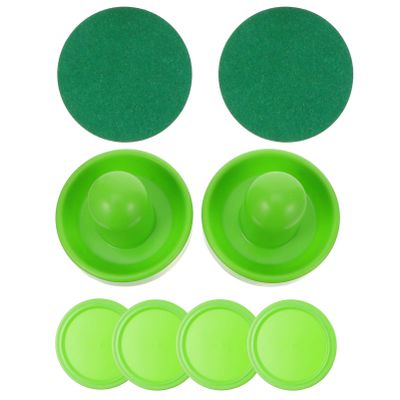 TOYANDONA 1set Air Hockey Pucks Replacement Kit and Felt Accessories for Tables Material for