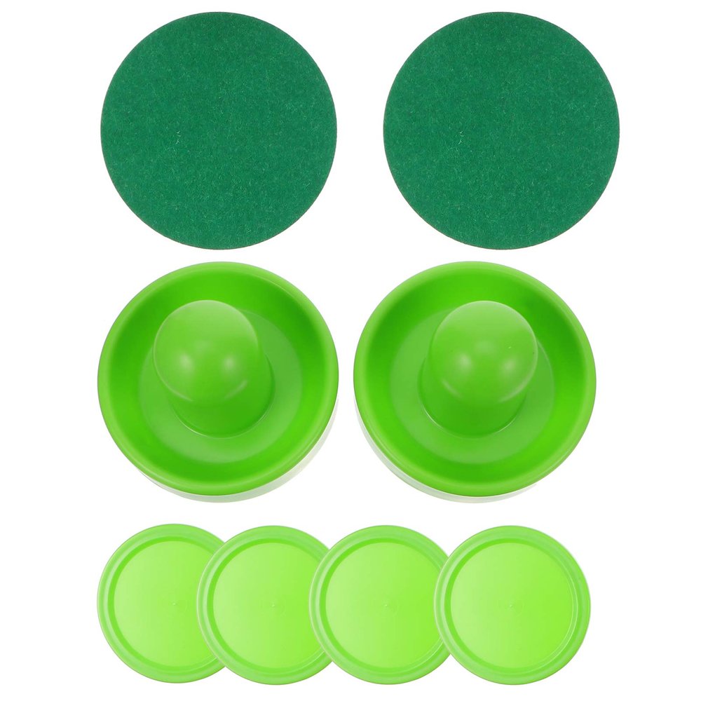 TOYANDONA 1set Air Hockey Pucks Replacement Kit and Felt Accessories for Tables Material for