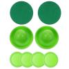 TOYANDONA 1set Air Hockey Pucks Replacement Kit and Felt Accessories for Tables Material for view 1