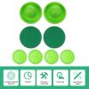 TOYANDONA 1set Air Hockey Pucks Replacement Kit and Felt Accessories for Tables Material for view 4