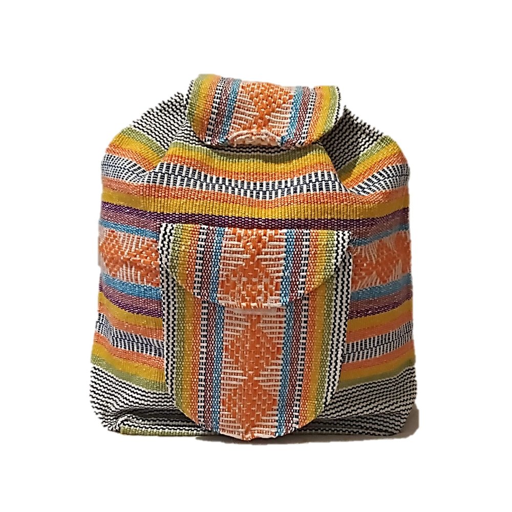backpack bags handmade (Orange)