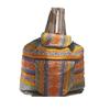 backpack bags handmade (Orange) view 2