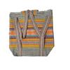 backpack bags handmade (Orange) view 4