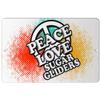Makoroni - Peace Love Sugar Gliders - 8"x12" Aluminum Novelty Fun Street Sign, DesG72 view 1