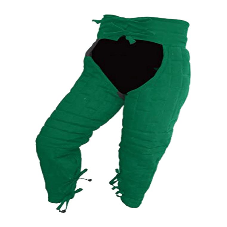 THE MEDIEVALS Cotton Legging with Free Size Best/Waist Length 40" - Green