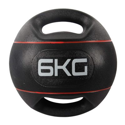 Medicine Balls Binaural Medicine Ball, Male and Female Strength Training Core Training Fitness Ball, 3kg/4kg/5kg/6kg/8kg/10kg (Size : 6kg/13.2lbs)