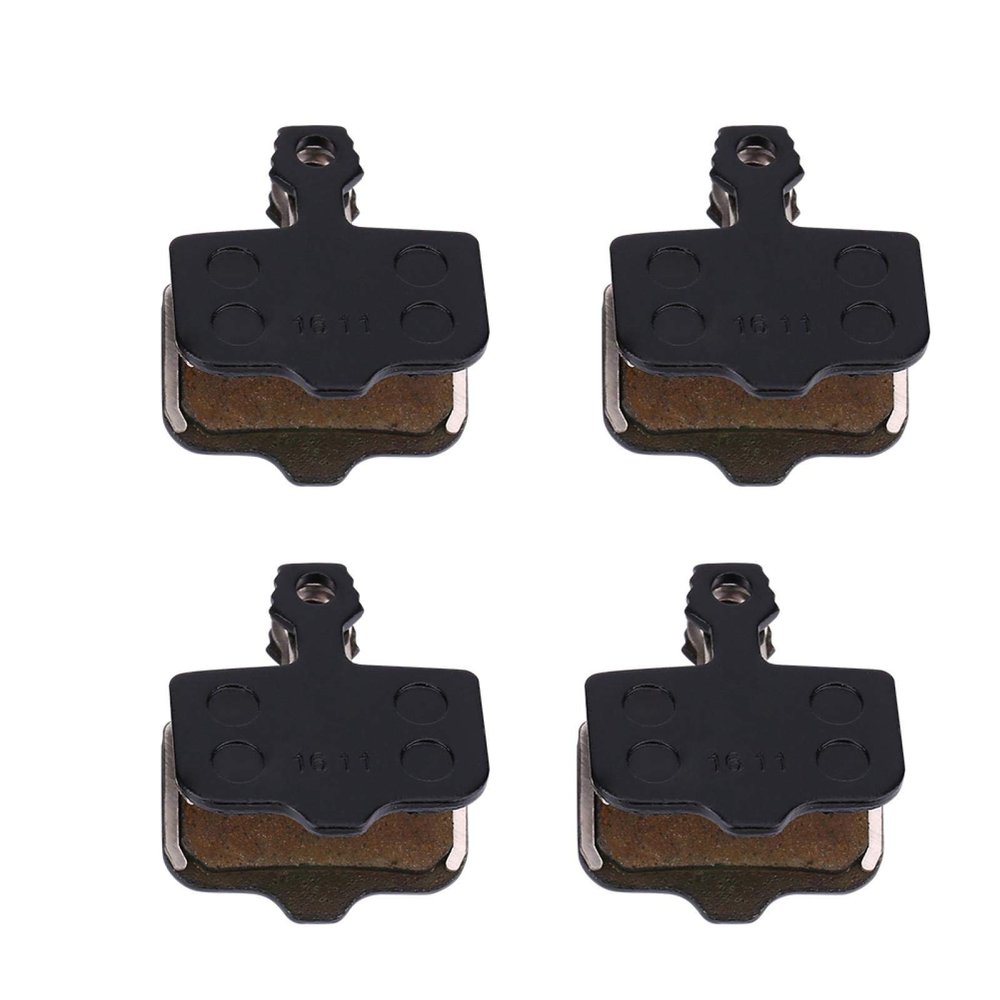 Alomejor 4 Pairs Brake Pads Metallic Mountain Disc Brake Pads Compatible with Avid R/CR/CR MAG/X0 XX DB