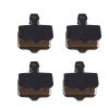Alomejor 4 Pairs Brake Pads Metallic Mountain Disc Brake Pads Compatible with Avid R/CR/CR MAG/X0 XX DB view 1